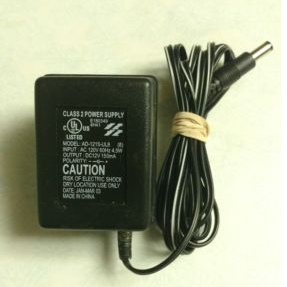 NEW Original OEM AD-1215-UL8 12V DC 150mA Class 2 AC Power Supply Adapter